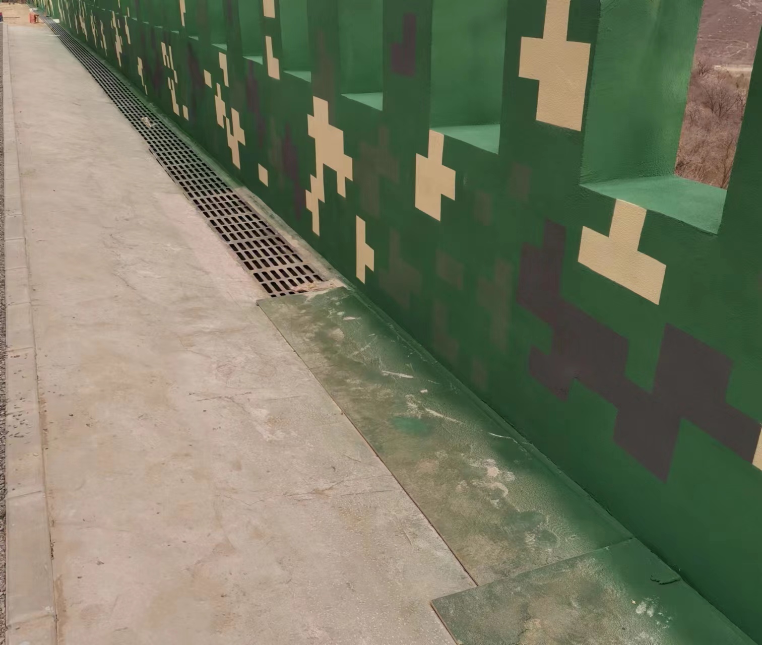 怀化围墙迷彩喷涂,数迷彩漆